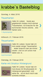 Mobile Screenshot of bastelblog-krabbe.blogspot.com