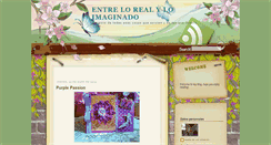 Desktop Screenshot of entrelorealyloimaginado.blogspot.com