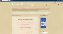 Desktop Screenshot of milanocucetinge.blogspot.com