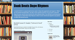 Desktop Screenshot of dankbeatsdoperhymes.blogspot.com