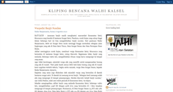 Desktop Screenshot of klipingbencana.blogspot.com