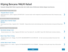 Tablet Screenshot of klipingbencana.blogspot.com