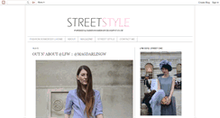 Desktop Screenshot of fashionsomebody-streetstyle.blogspot.com