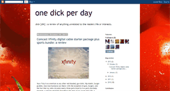 Desktop Screenshot of onedickperday.blogspot.com