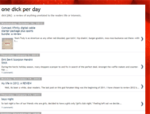 Tablet Screenshot of onedickperday.blogspot.com