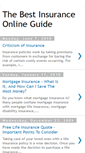 Mobile Screenshot of insuranceonlineguru.blogspot.com