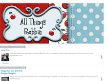 Tablet Screenshot of allthingsrobbin.blogspot.com