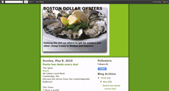 Desktop Screenshot of bostondollaroysters.blogspot.com