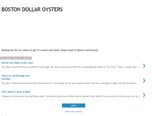 Tablet Screenshot of bostondollaroysters.blogspot.com