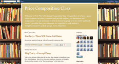 Desktop Screenshot of pricecompclass.blogspot.com