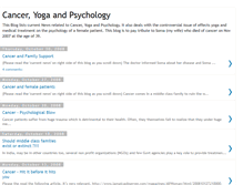 Tablet Screenshot of cancerandpranayam.blogspot.com