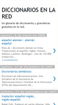 Mobile Screenshot of diccionariosenlared.blogspot.com