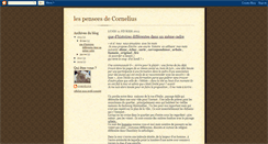 Desktop Screenshot of lespenseedecornelius.blogspot.com