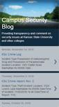 Mobile Screenshot of campusecurity.blogspot.com