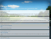 Tablet Screenshot of campusecurity.blogspot.com