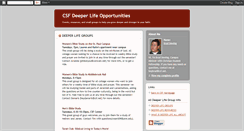 Desktop Screenshot of csfdeeper.blogspot.com