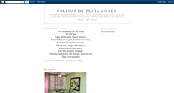 Desktop Screenshot of colinasdeplatacondo.blogspot.com