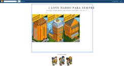 Desktop Screenshot of ilovehabboparasempre.blogspot.com