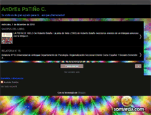 Tablet Screenshot of andrewpatino.blogspot.com