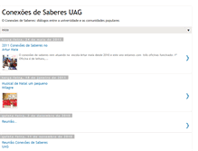 Tablet Screenshot of conexoesuag.blogspot.com
