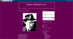 Desktop Screenshot of fridaymorningcall.blogspot.com