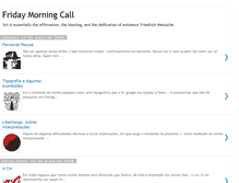 Tablet Screenshot of fridaymorningcall.blogspot.com