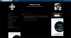 Desktop Screenshot of blindness--trailer.blogspot.com
