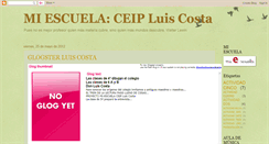 Desktop Screenshot of luiscostamiescuela.blogspot.com