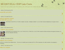 Tablet Screenshot of luiscostamiescuela.blogspot.com