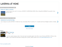 Tablet Screenshot of laverniaathome.blogspot.com