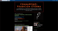 Desktop Screenshot of chamanismogalicia.blogspot.com