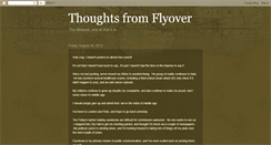 Desktop Screenshot of flyoverillinois.blogspot.com