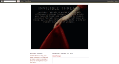 Desktop Screenshot of 1000invisiblethreads.blogspot.com