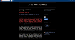 Desktop Screenshot of misteriosapocalipticoscap3.blogspot.com