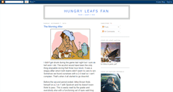 Desktop Screenshot of hungryleafsfan.blogspot.com