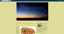 Desktop Screenshot of divinementor.blogspot.com