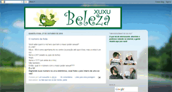 Desktop Screenshot of blogxuxubeleza.blogspot.com
