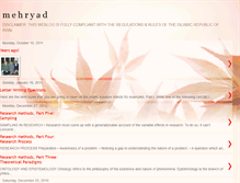Tablet Screenshot of mehryad.blogspot.com