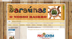 Desktop Screenshot of baraunanocoracao.blogspot.com