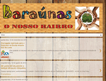 Tablet Screenshot of baraunanocoracao.blogspot.com