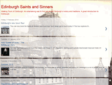 Tablet Screenshot of edinburghsaintsandsinners.blogspot.com