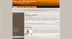 Desktop Screenshot of fisikaum.blogspot.com