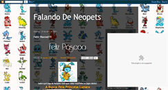 Desktop Screenshot of falandosobreneopets.blogspot.com