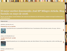 Tablet Screenshot of milagro-artieda.blogspot.com