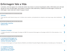 Tablet Screenshot of enfermagemvaleavida.blogspot.com