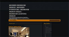 Desktop Screenshot of modernbedroomdesign.blogspot.com