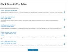 Tablet Screenshot of blackglasscoffeetable.blogspot.com