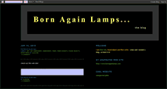 Desktop Screenshot of bornagainlamps.blogspot.com