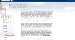 Desktop Screenshot of eclectickitchen.blogspot.com