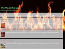Tablet Screenshot of grumpyman-theweakthatwas.blogspot.com